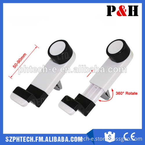 Universal air vent car holder, bike cup holder, telephone holder